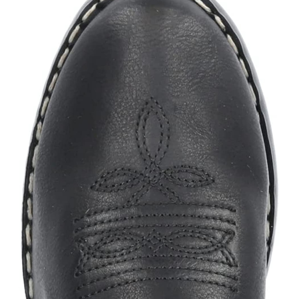 Smoky Boys Black/Blue Monterey Western Boots - Picture 2 of 7